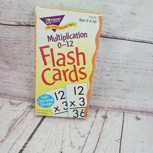 Trend Multiplication Math Flash Cards 0-12 – Set of 91 for Ages 8+